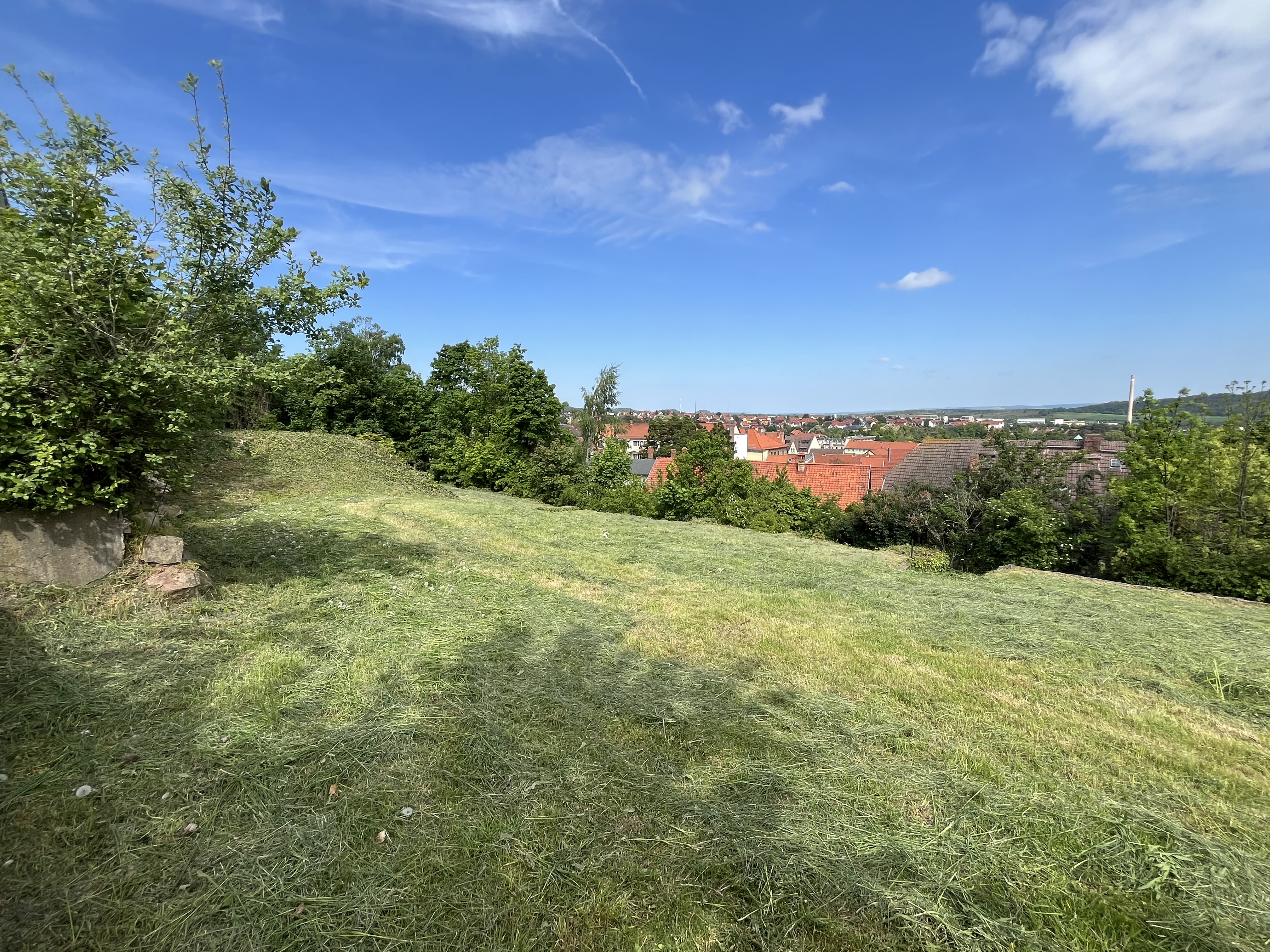 Privatstraße mit 13 Einfamilienhäusern