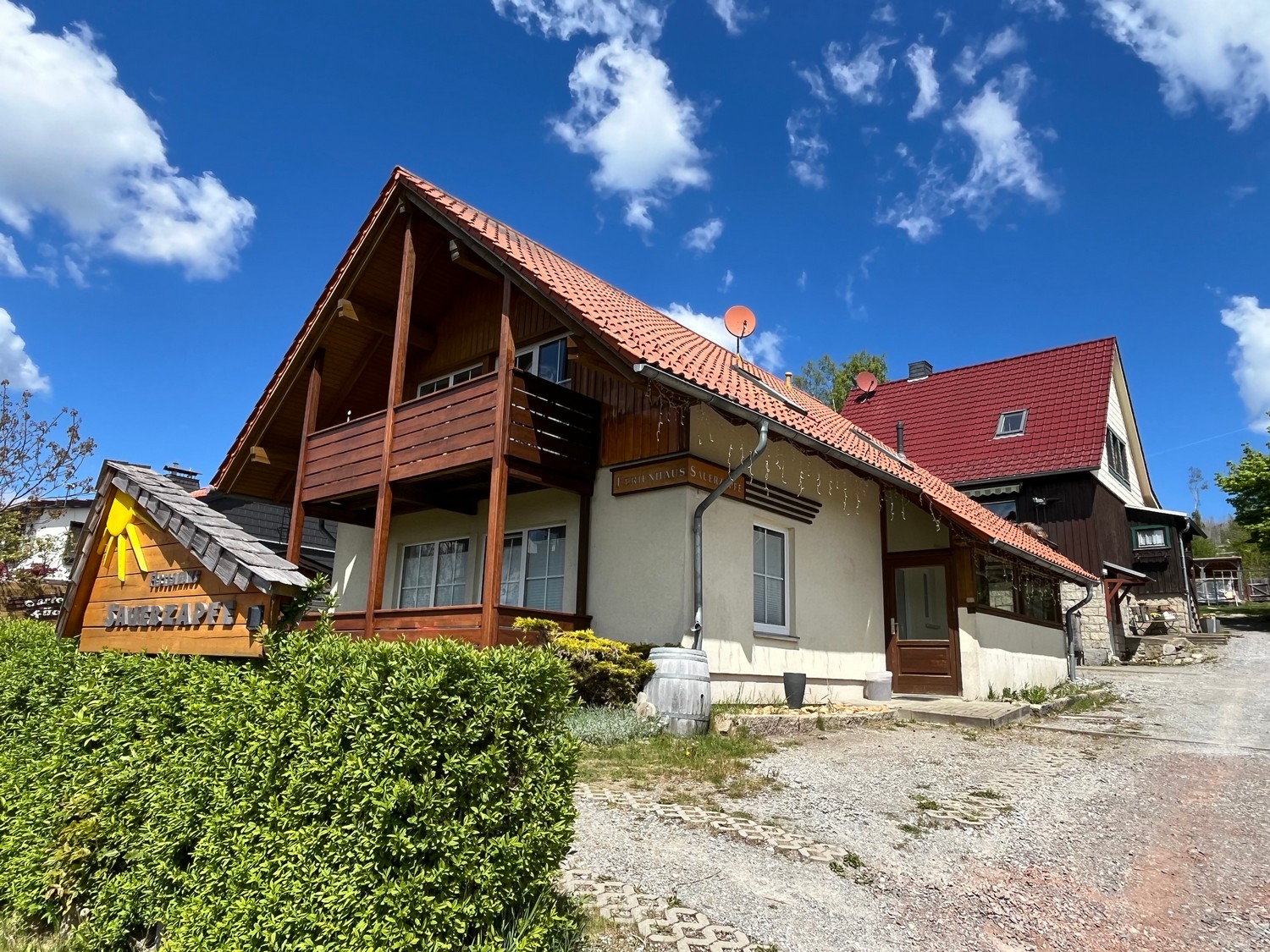 Innere Erschließung für 3 EFH